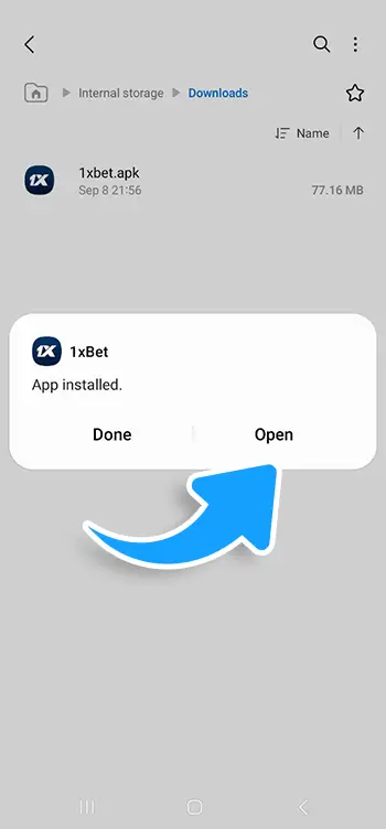 Step 5 - Open the app and sign in or register
