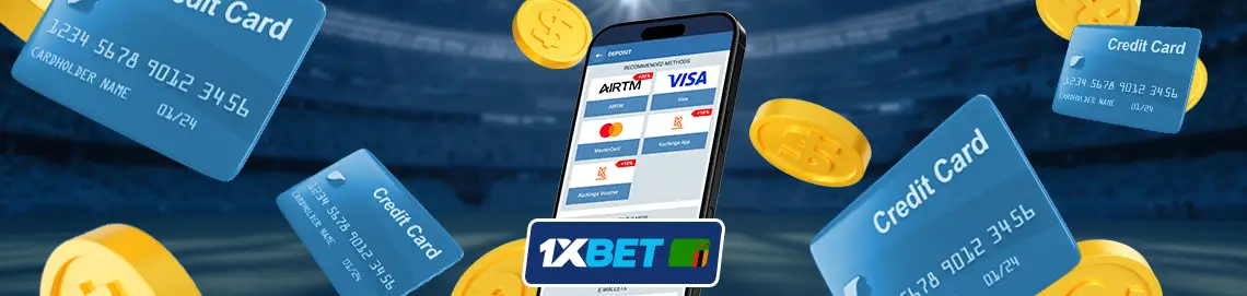 1xBet deposit methods in Zambia
